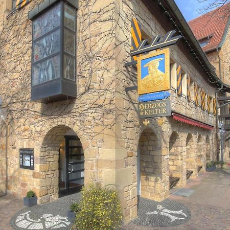 Herzogskelter Restaurant Hotel Güglingen Екстериор снимка